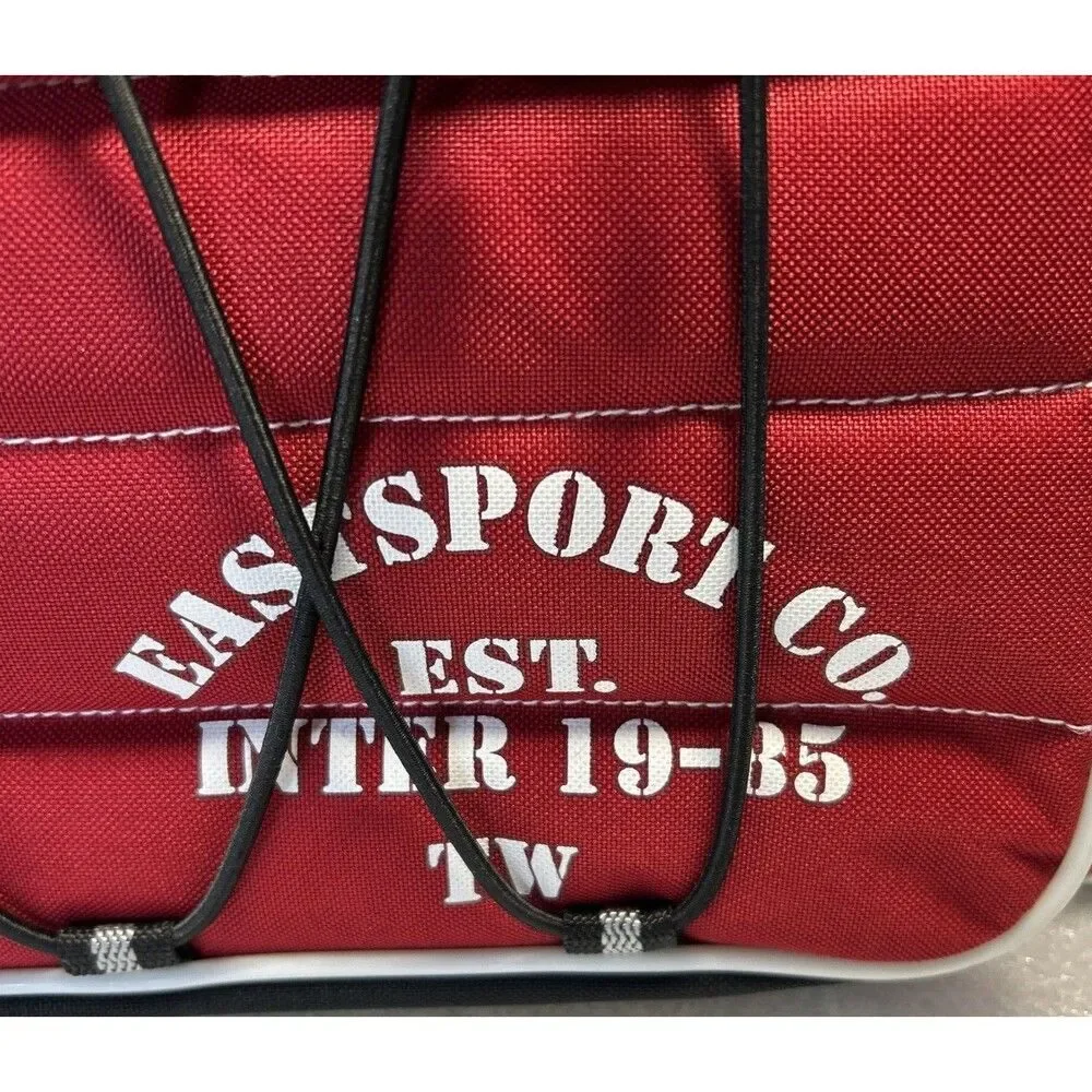 Eastsport duffle sport gym bag Red and Black 22 Inch -GUC
